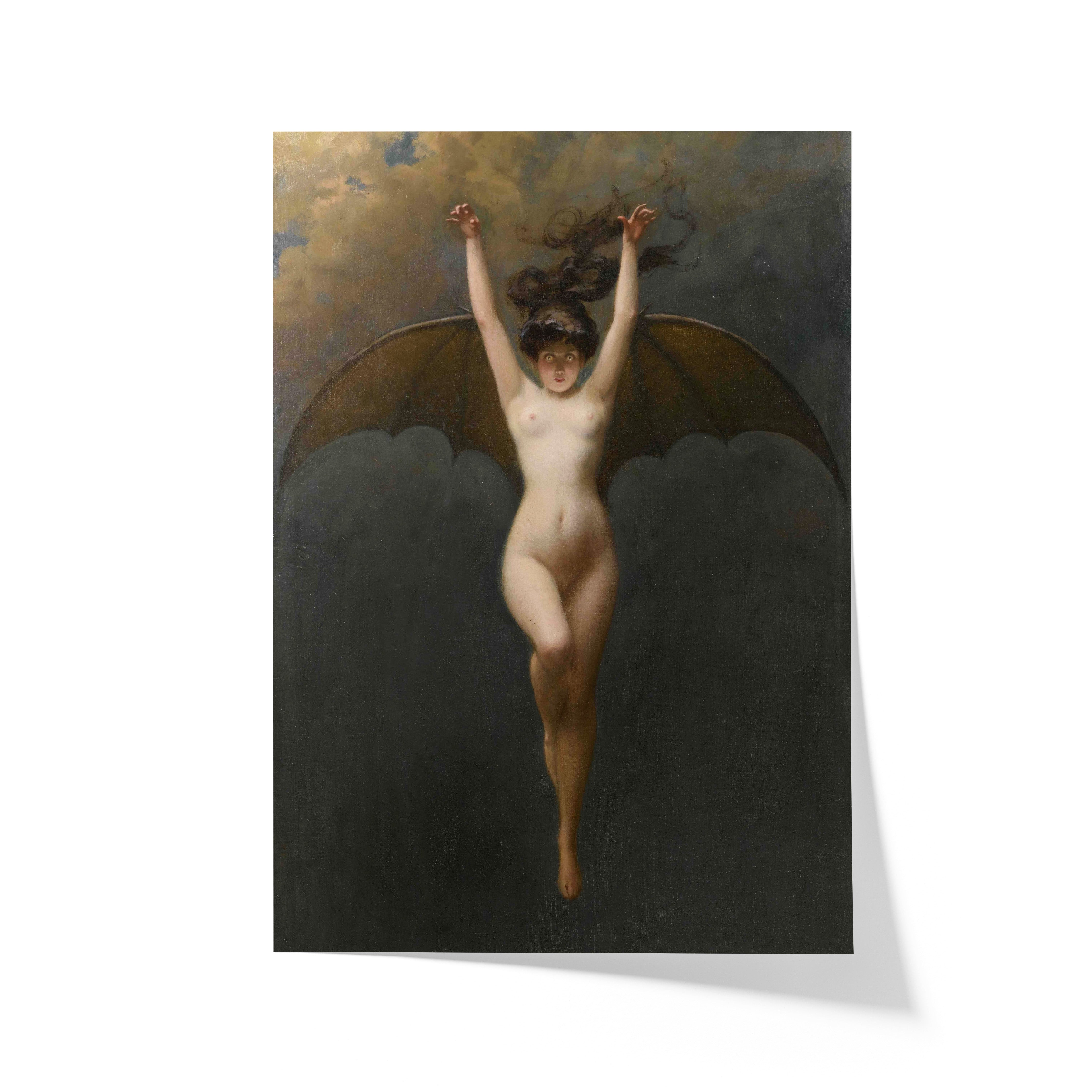 La Femme Chauve-Souris | Albert Joseph-Pénot, 1890