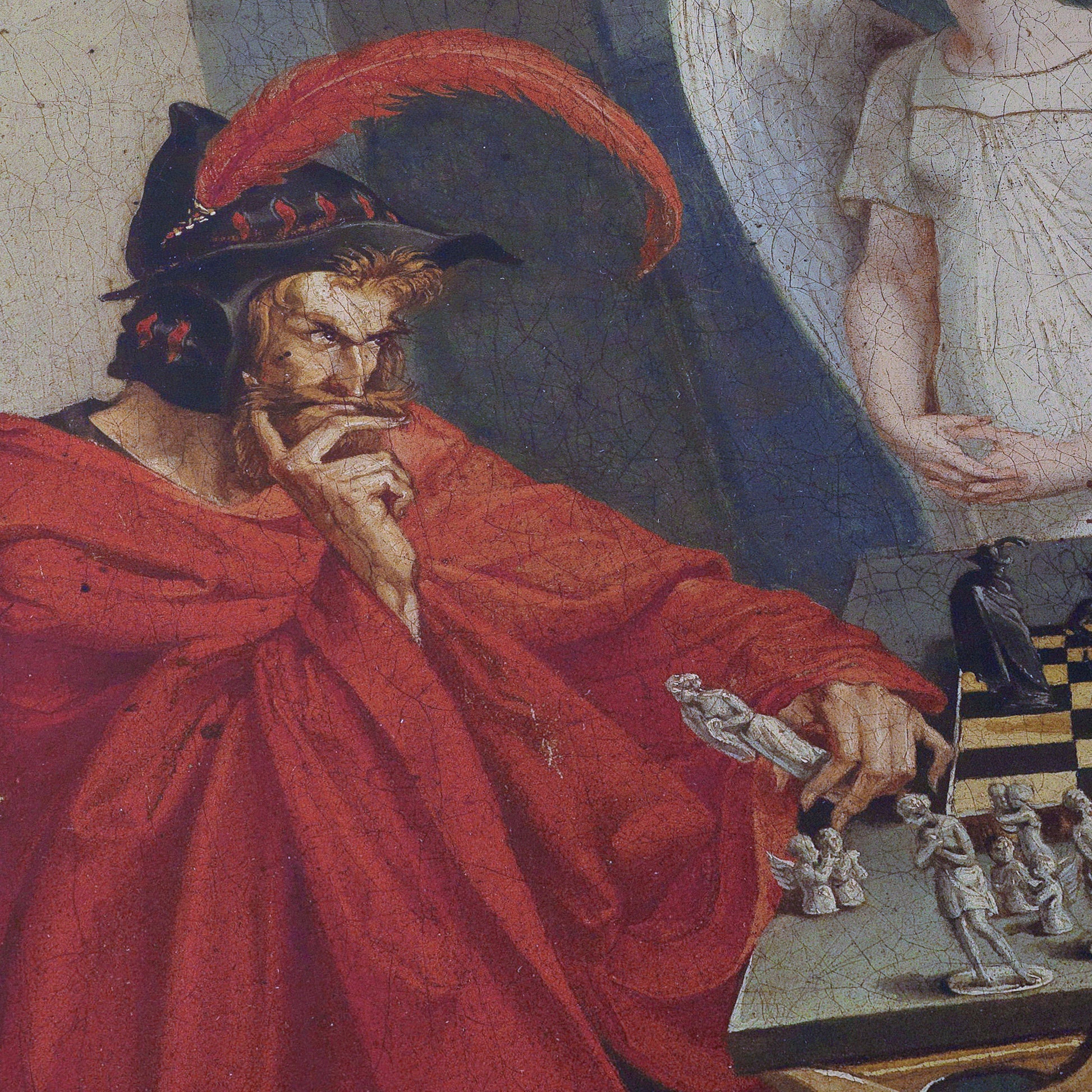 Le Mat du Diable | Friedrich August Moritz Retzsch, 1831