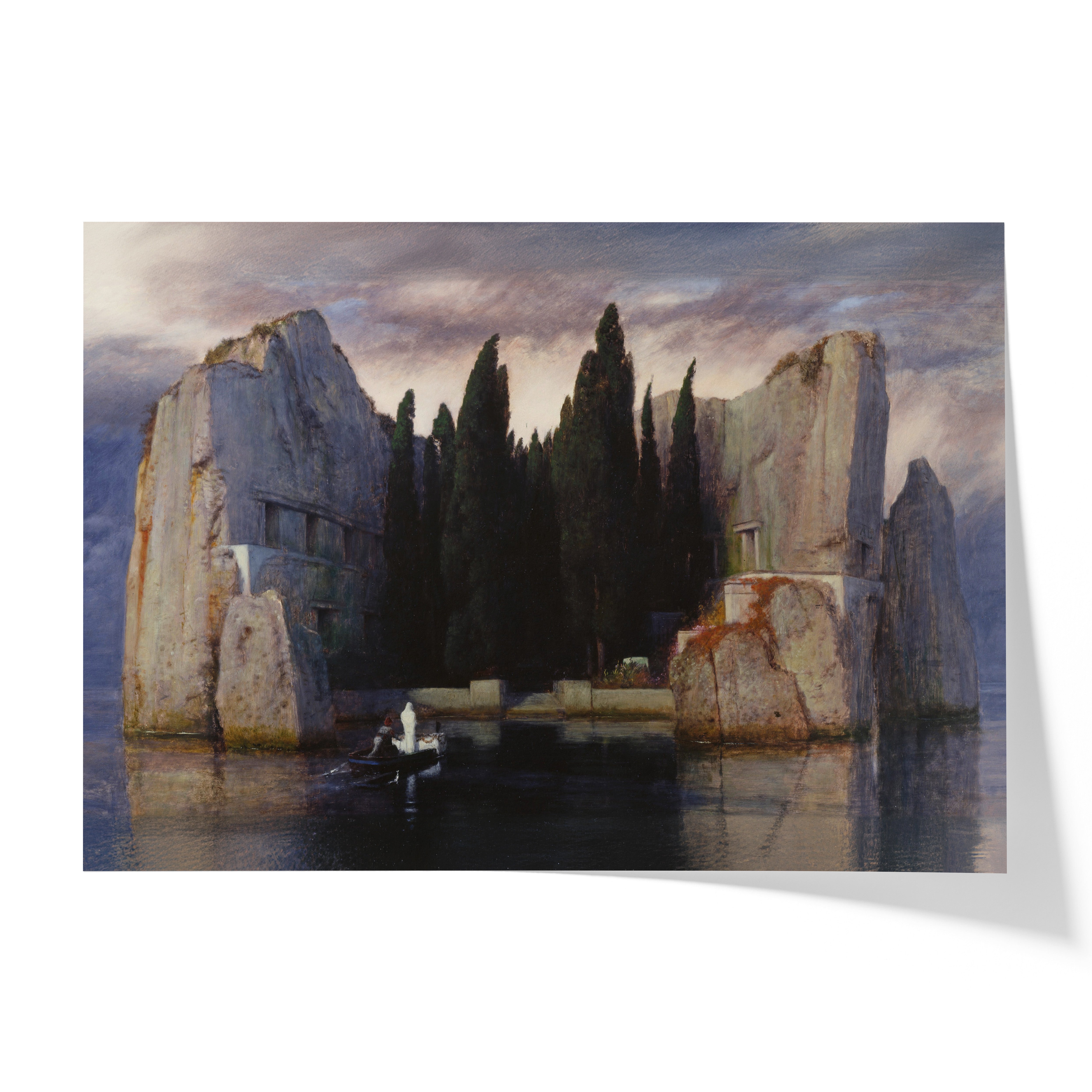 L’Île des morts (Troisième version) | Arnold Böcklin, 1883