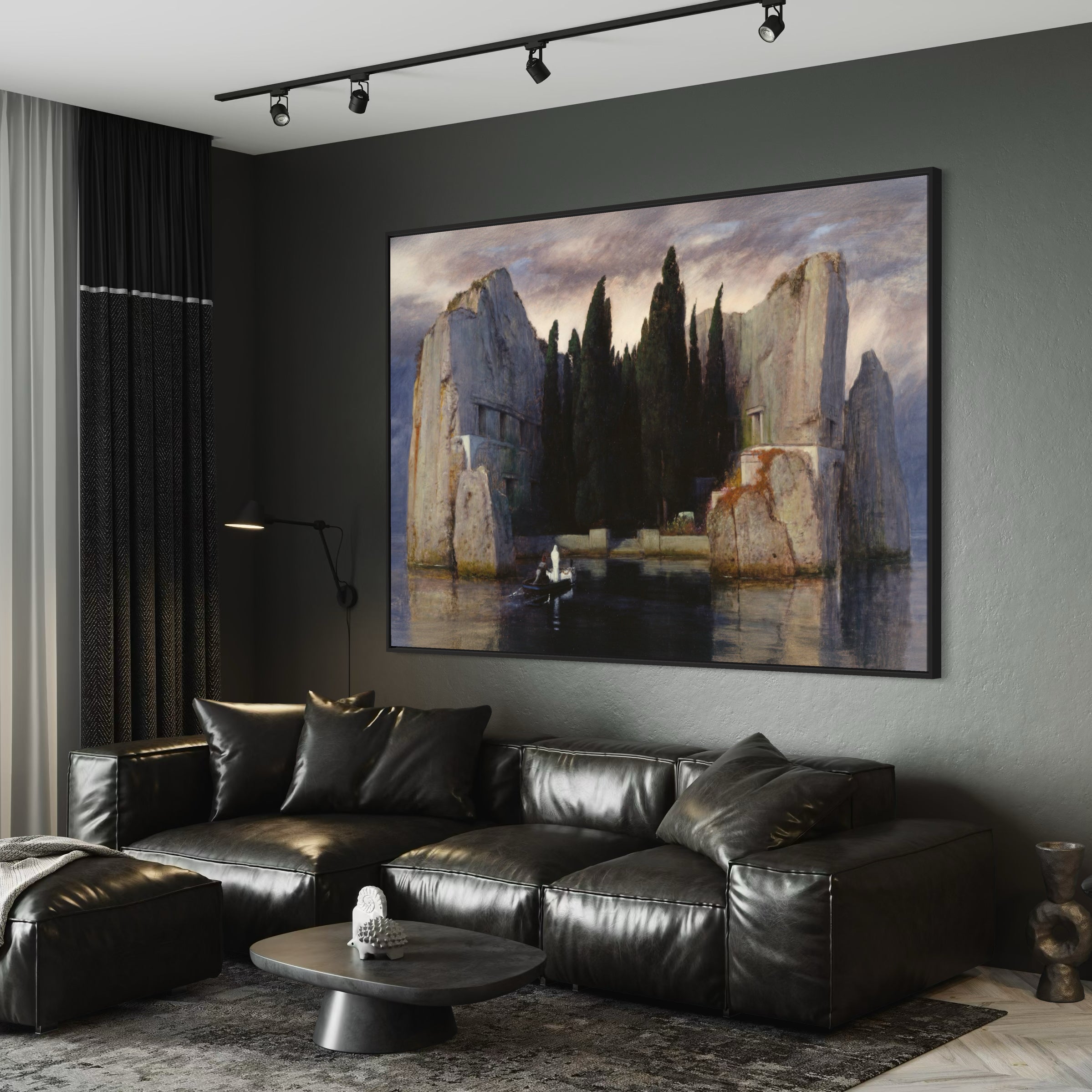 L’Île des morts (Troisième version) | Arnold Böcklin, 1883