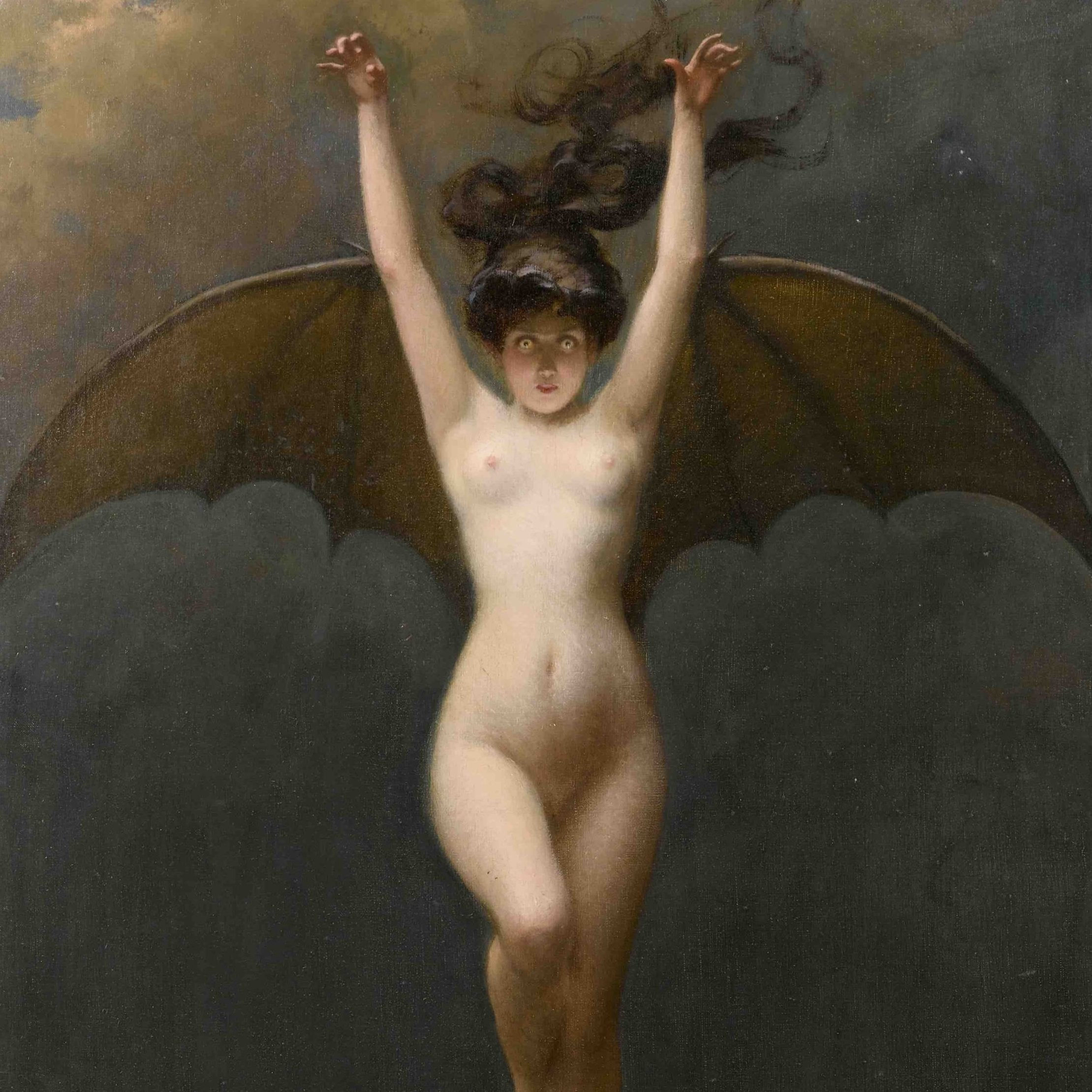 La Femme Chauve-Souris | Albert Joseph-Pénot, 1890