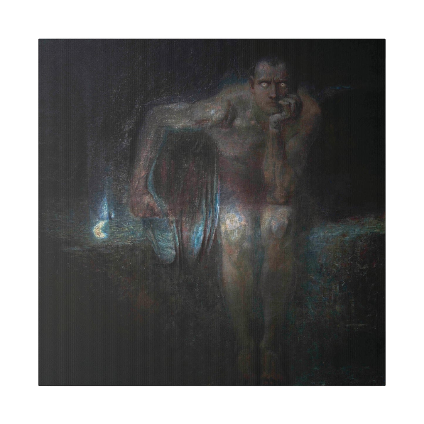 Lucifer | Franz von Stuck, 1890